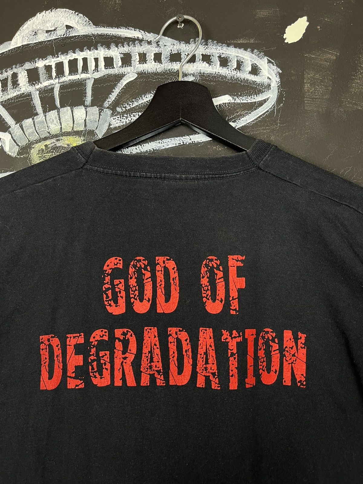 Band Tees × Vintage Vintage Putrid Pile God of Degradation Metal Band Black Tee Size US XL / EU 56 / 4 - 5 Thumbnail