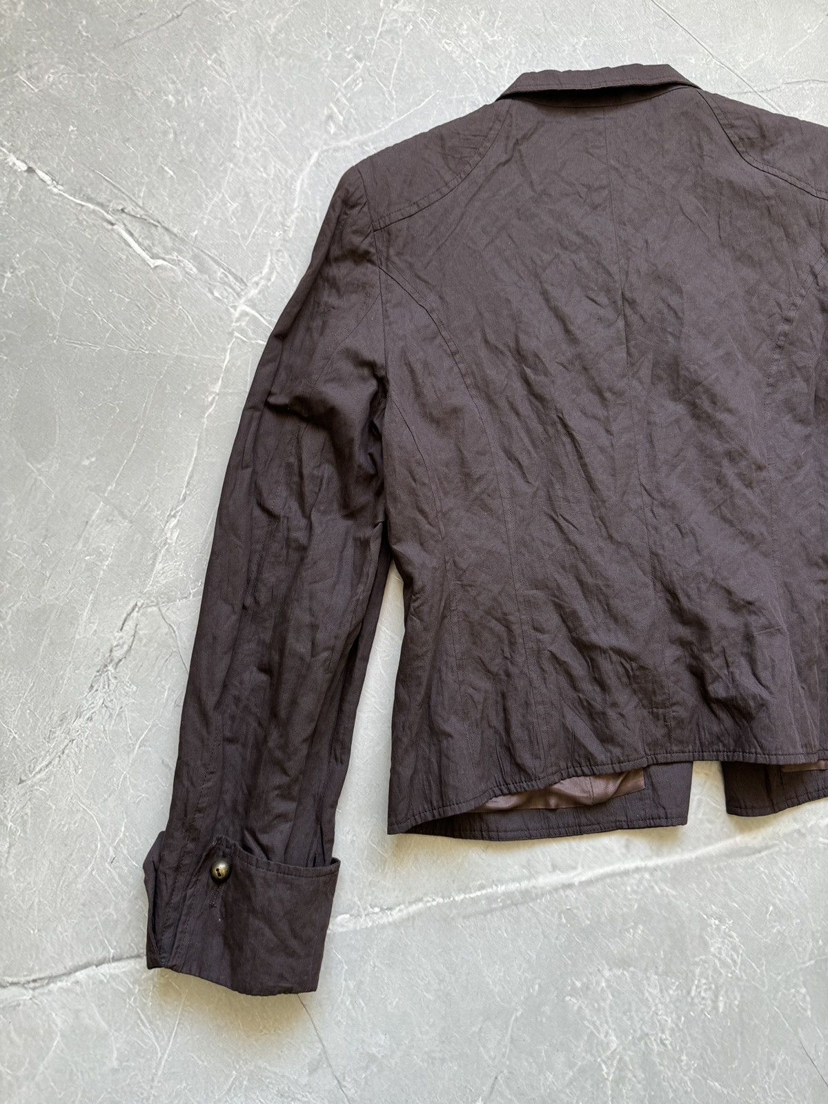 Hysteric Glamour 00s Vintage Military Jacket Napoleon PPFM Style Avantgarde Size L / US 10 / IT 46 - 9 Thumbnail