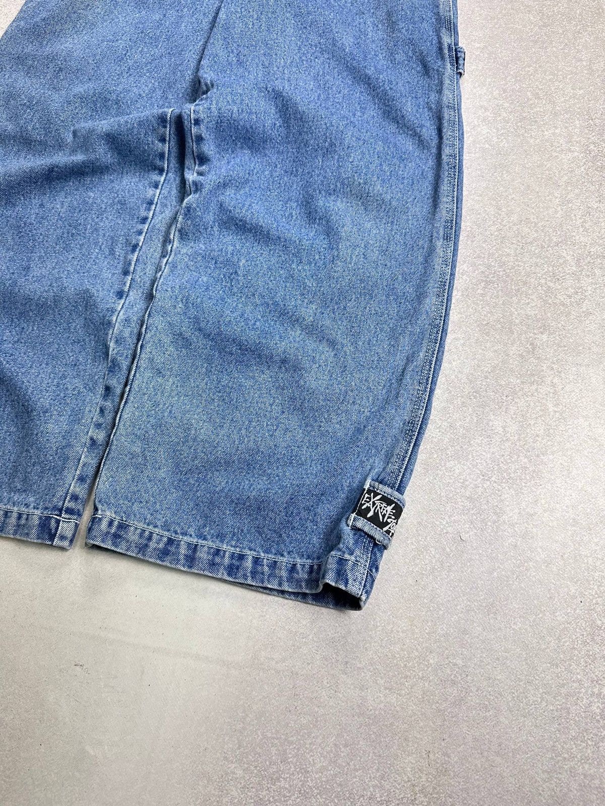 Japanese Brand Vintage JNCO Style Y2K Baggy Flared Jeans Pants 32 Size US 32 / EU 48 - 5 Thumbnail