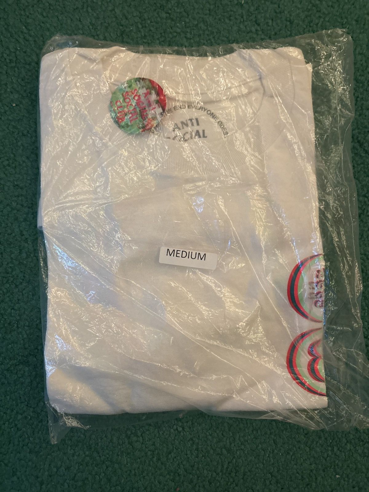Anti Social Social Club Assc Anti Social Social Club Moodbored white shirt Size US M / EU 48-50 / 2 - 1 Preview