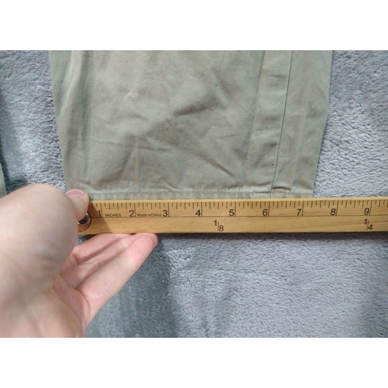 Banana Republic Banana Republic Pants Mens 31x32 Beige Emerson Chino Straight Leg Flat Front Casual Pant Size US 31 - 6 Thumbnail