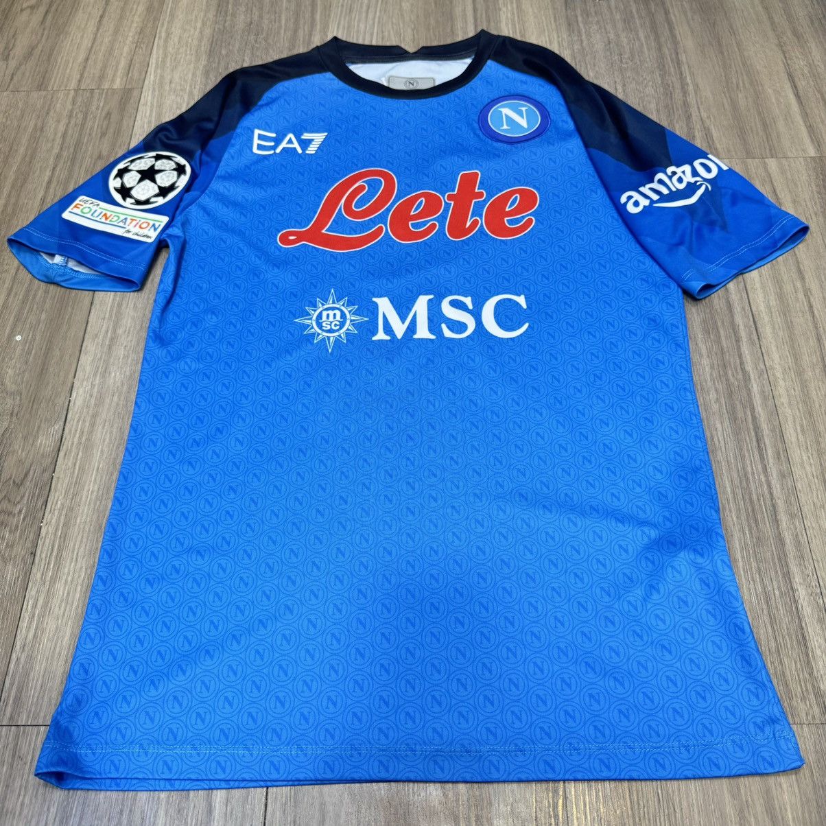 Sports Specialties Napoli 22/23 home shirt #77 Kvaratskhelia Size US M / EU 48-50 / 2 - 1 Thumbnail