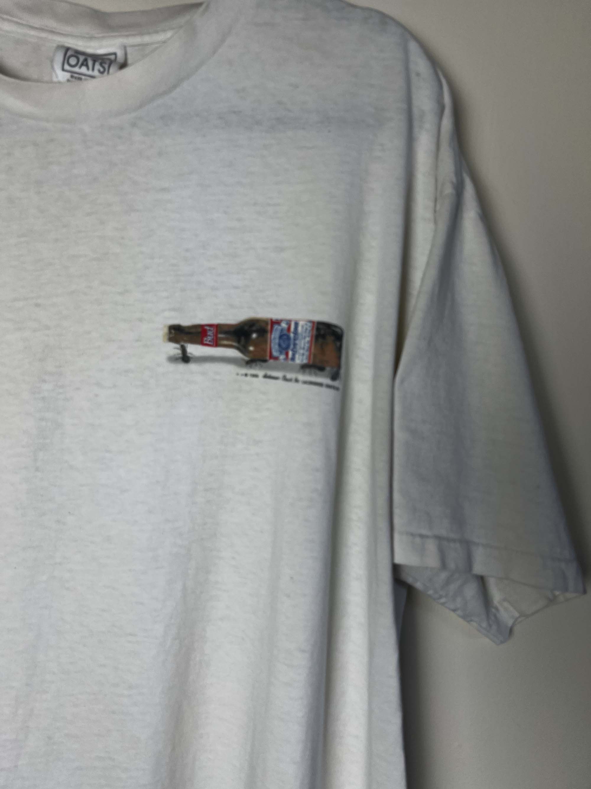 Budweiser Vintage 1995 Wild Oats Budweiser T-Shirt Size US XL / EU 56 / 4 - 4 Thumbnail