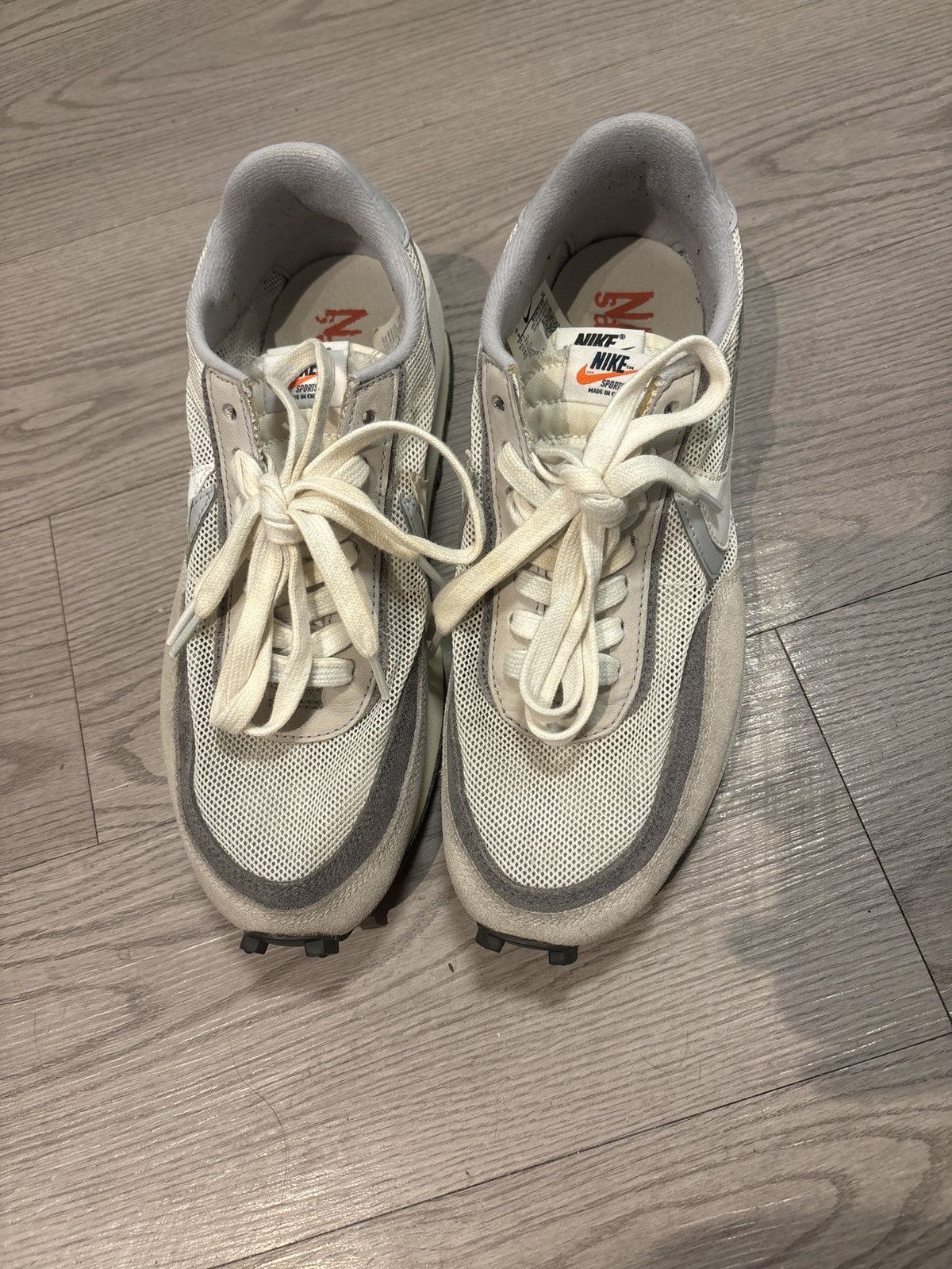 Yeezy Nike x sacai waffle “summit grey” Size US 9 / EU 42 - 4 Thumbnail