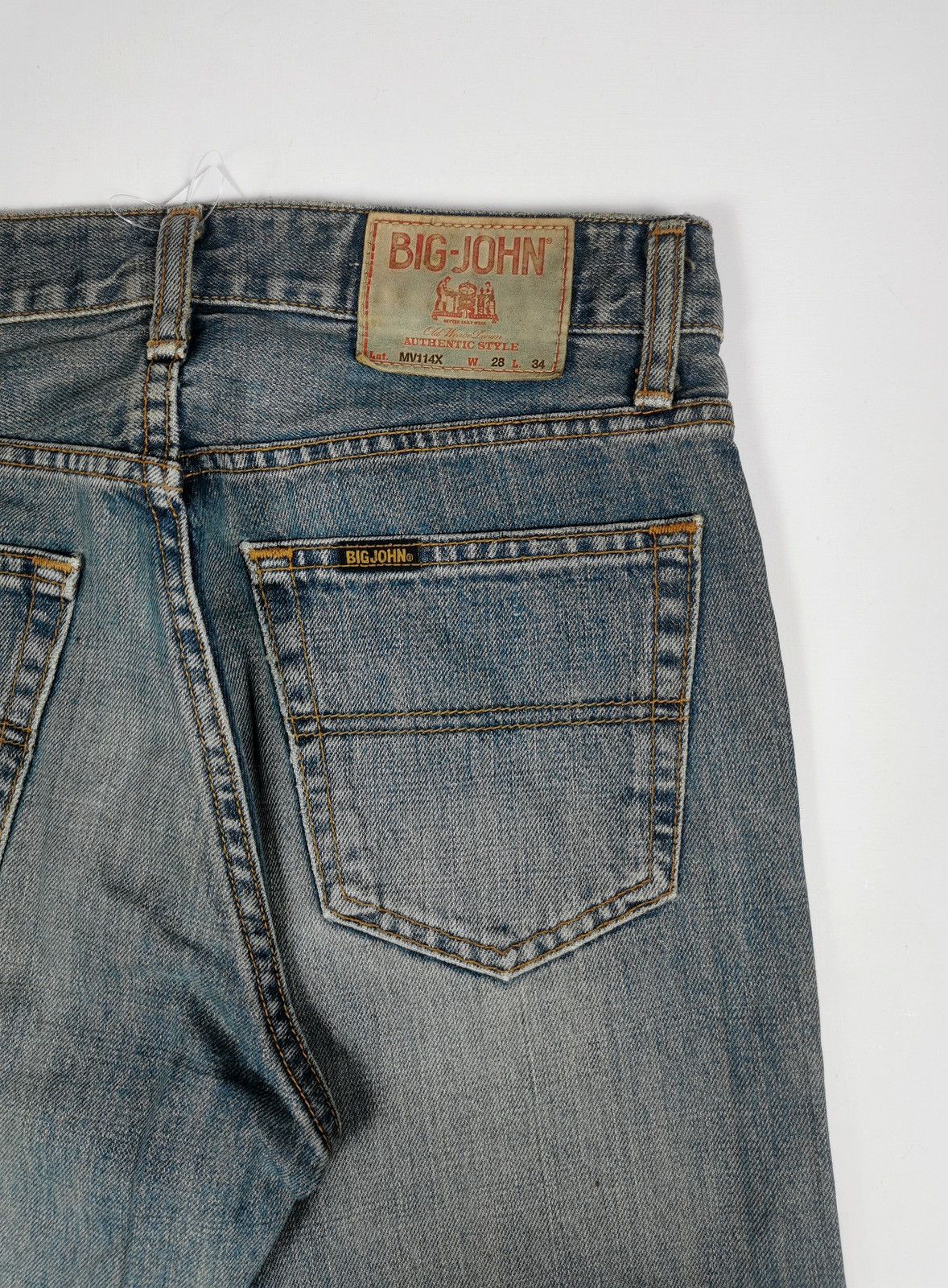 Vintage Vintage Big John Lot MB114X Jeans Size US 28 / EU 44 - 6 Thumbnail