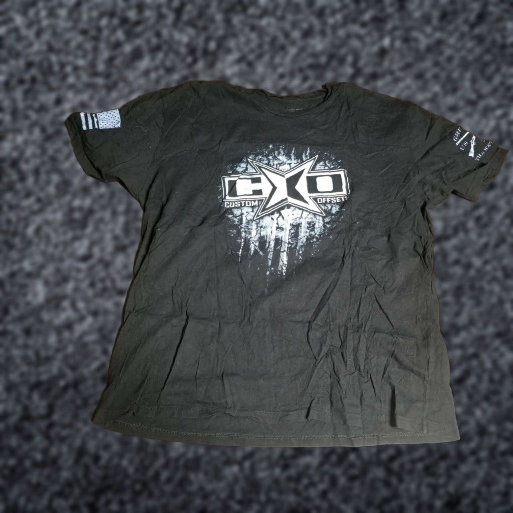 Doublet Grunt Style T-Shirt Men's 3XL Black Cotton Short Sleeve Crew Neck Logo Size US XXL / EU 58 / 5 - 1 Thumbnail