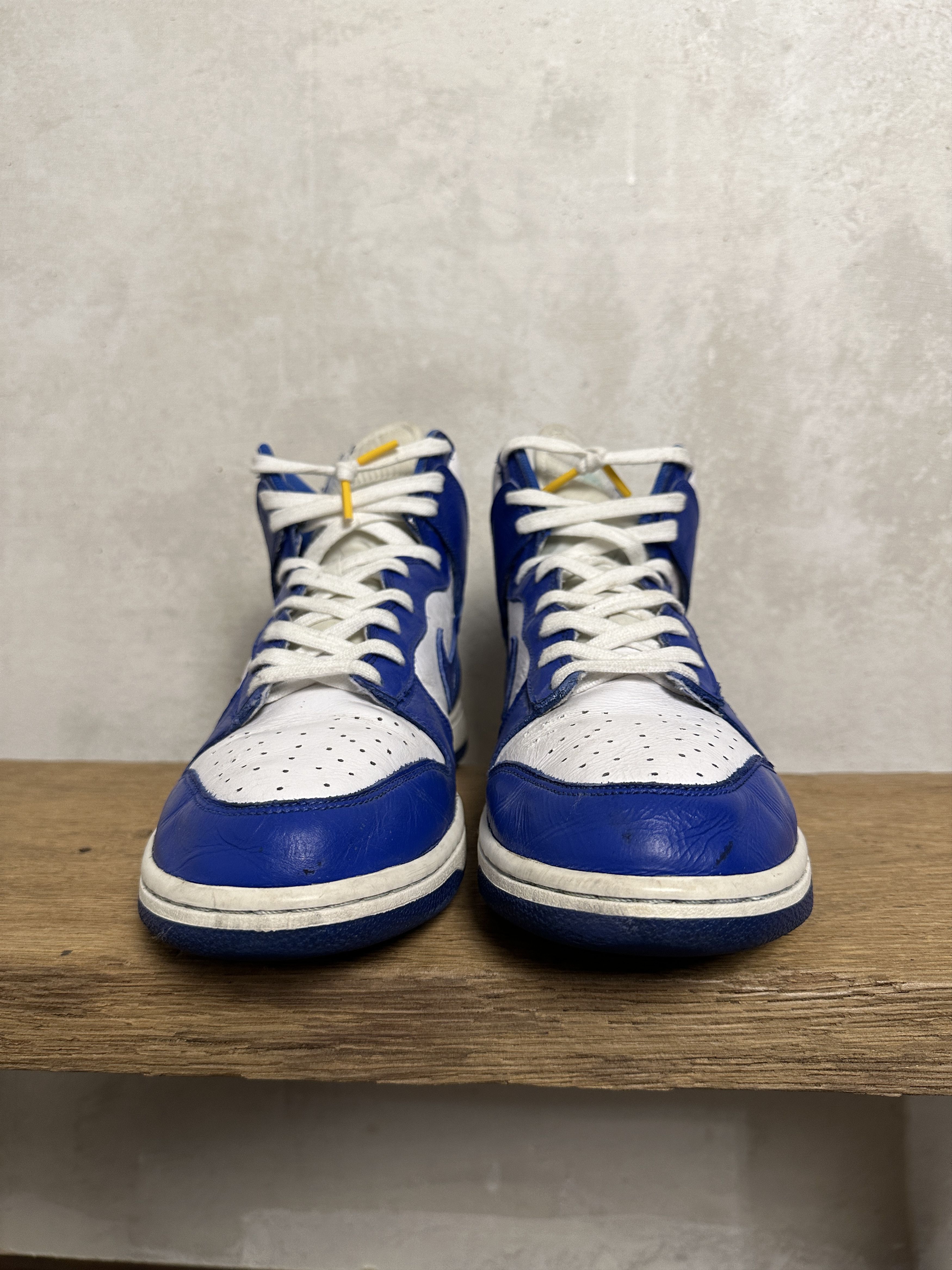 Nike Nike Dunk High LE Kentucky Blue 2016 Size US 11 / EU 44 - 7 Thumbnail