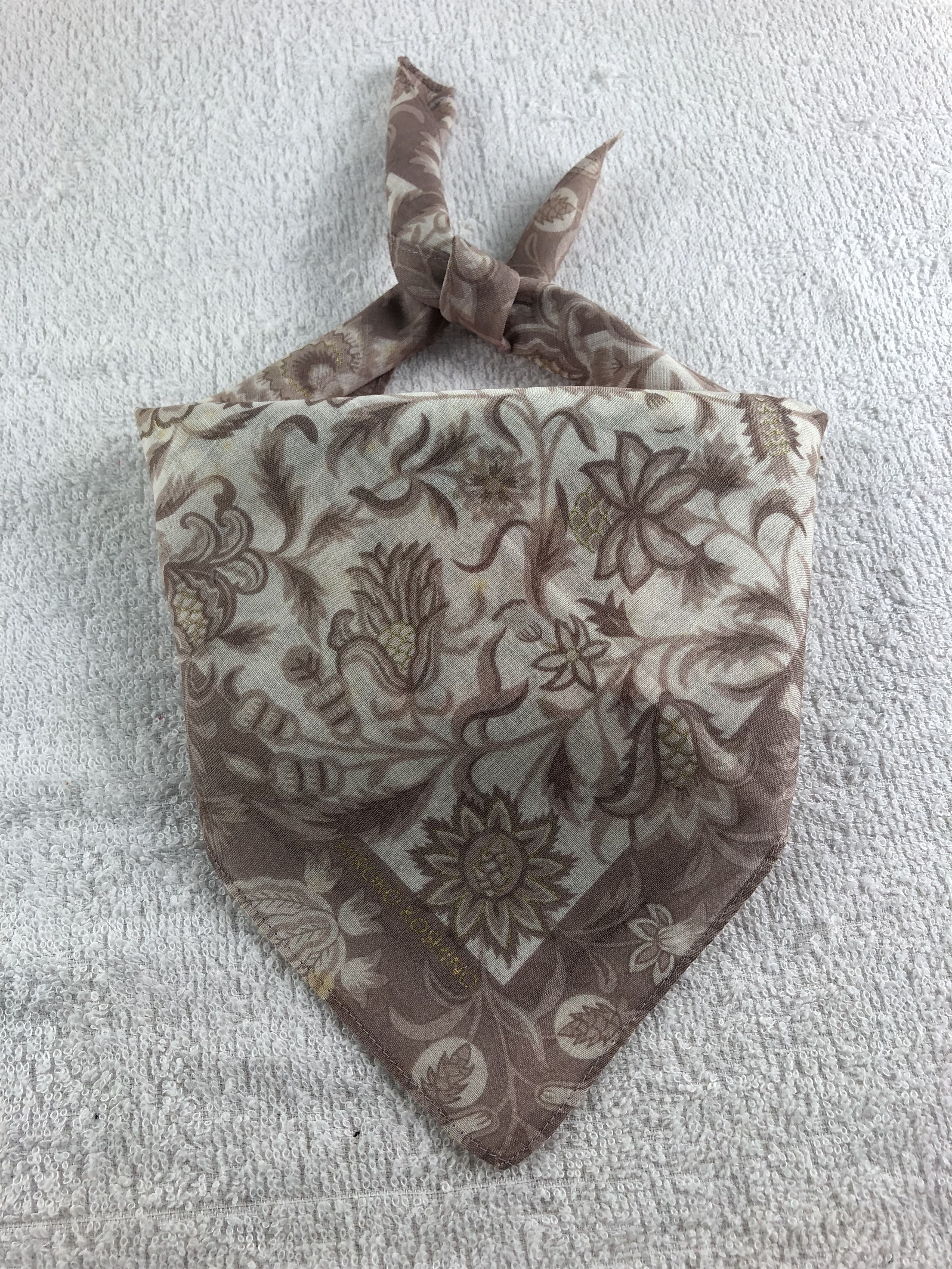 Hiroko Koshino Homme Hiroko Koshino Handkerchief / Bandana / Neckerchief C204 Size ONE SIZE - 1 Thumbnail