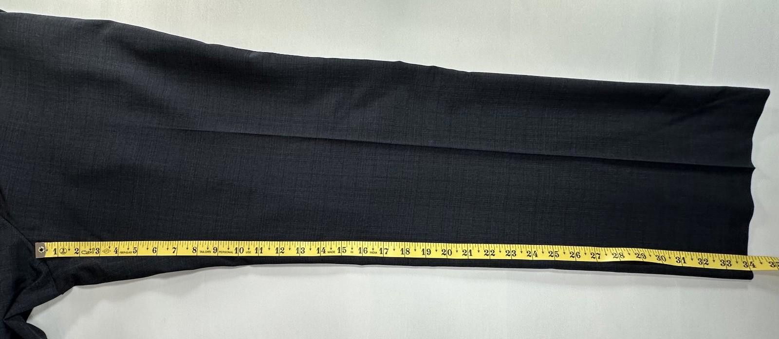 Banana Republic Banana Republic Tailored Fit Dress Pants Black Mens 36/34 Size US 36 / EU 52 - 5 Thumbnail