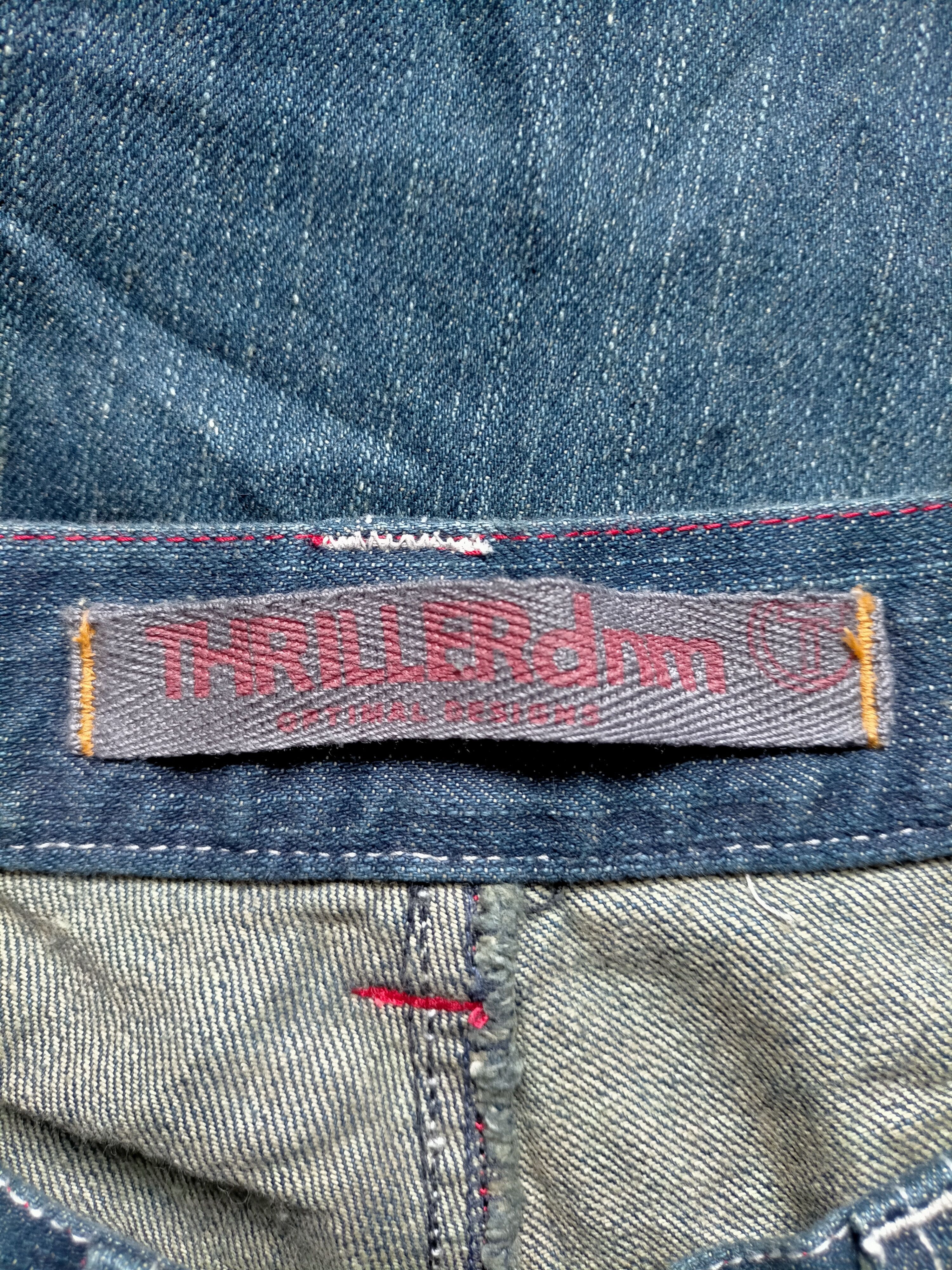 JNCO × Japanese Brand Thriller Denim Baggy Hip Hop Style Jeans Size US 32 / EU 48 - 20 Thumbnail