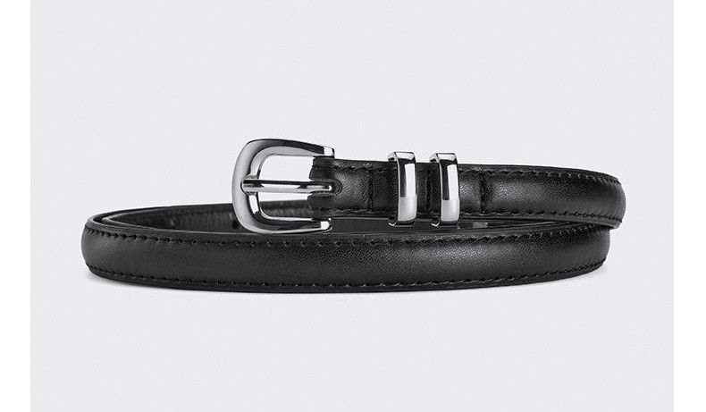 Other Silver Pin Buckle Slim Belt For Women Size ONE SIZE - 3 Thumbnail