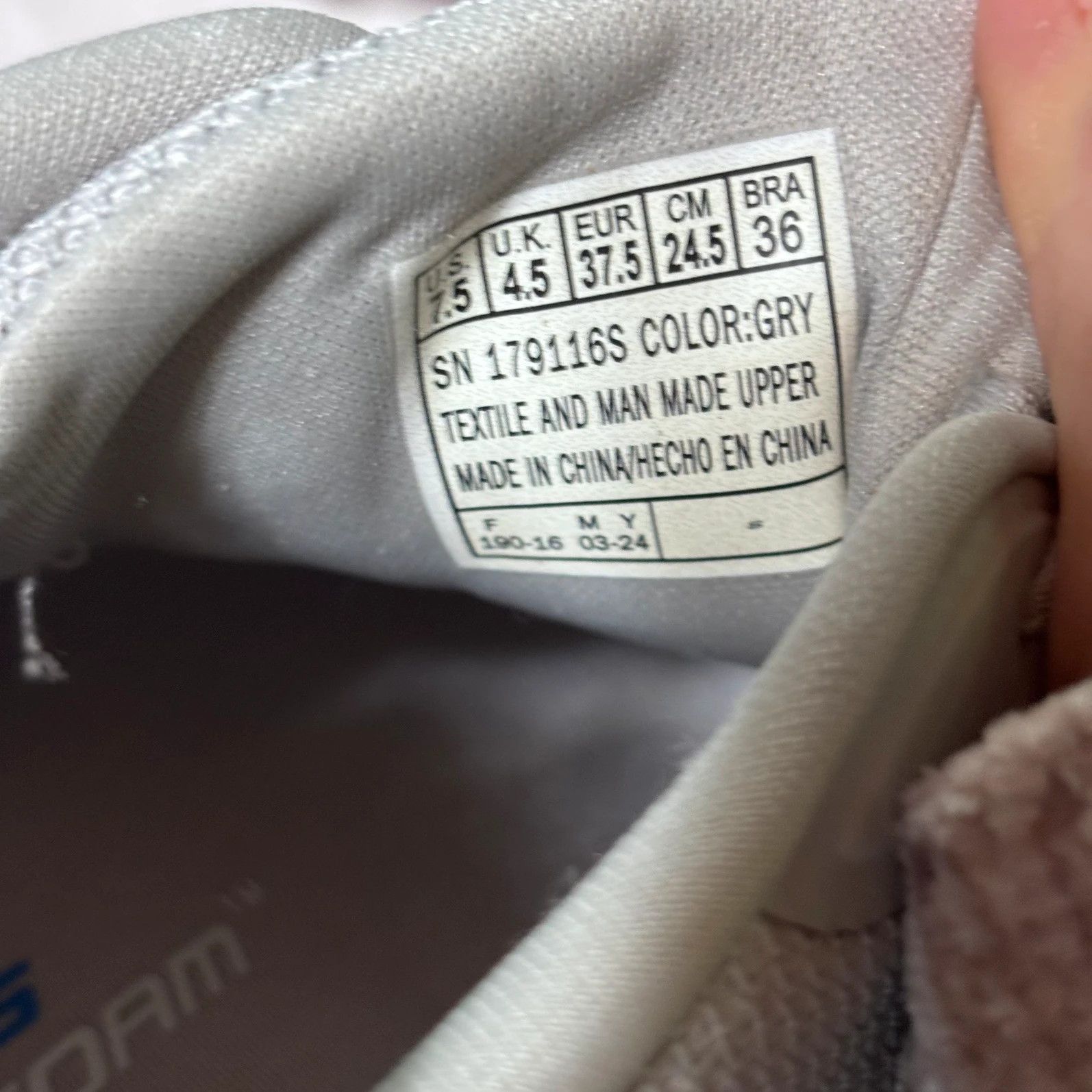 SKECHERS Skechers Women's Sparrow 2.0 Sneaker Size 7.5 Gray NWOB Size US 7.5 / IT 37.5 - 11 Thumbnail