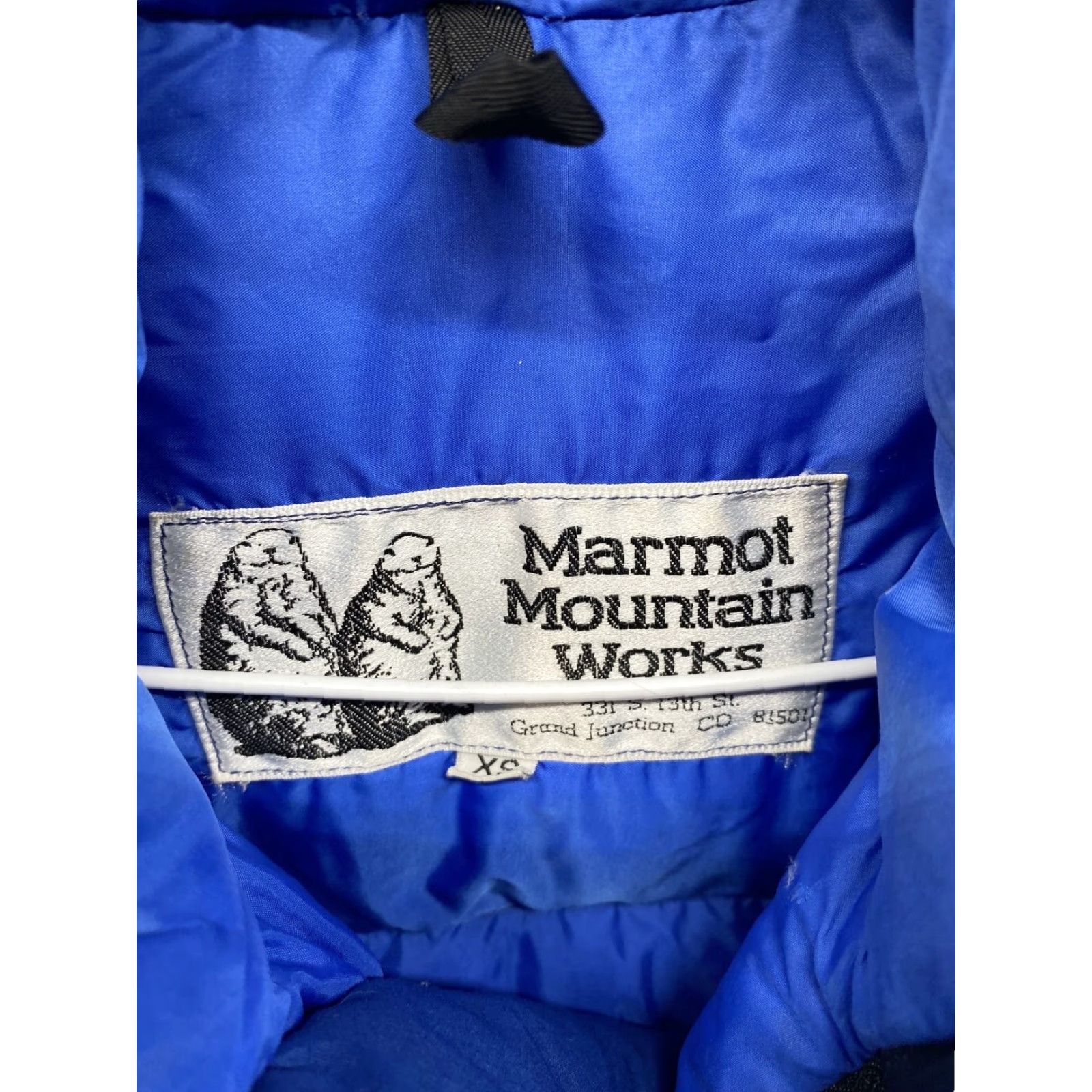 Marmot VINTAGE Marmot Mountain Works Down Filled Puffer Jacket Mens XS Blue Full Zip Size US XS / EU 42 / 0 - 4 Thumbnail