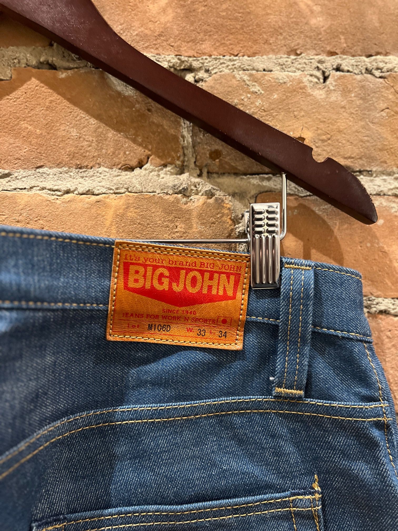 Big John Big John M106D Tapered Denim Size US 33 - 3 Thumbnail