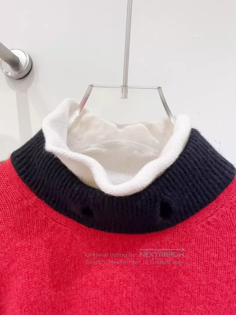Hermes Hermes Color block sweater Size XXS / US 00 / IT 34 - 3 Thumbnail