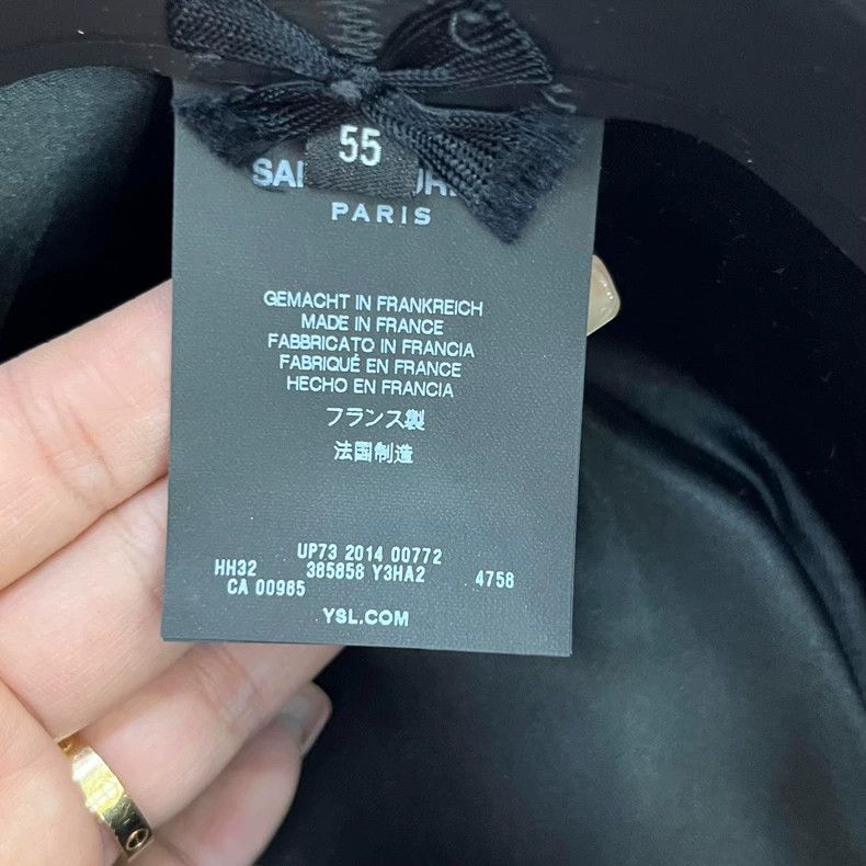 Saint Laurent Paris Saint Laurent Paris Wool top hat Size ONE SIZE - 9 Thumbnail