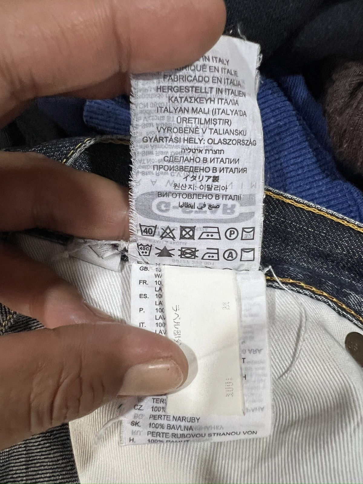 G-Star 🔥Made in Italy G-Star Raw Distressed Denim Size US 30 / EU 46 - 19 Thumbnail