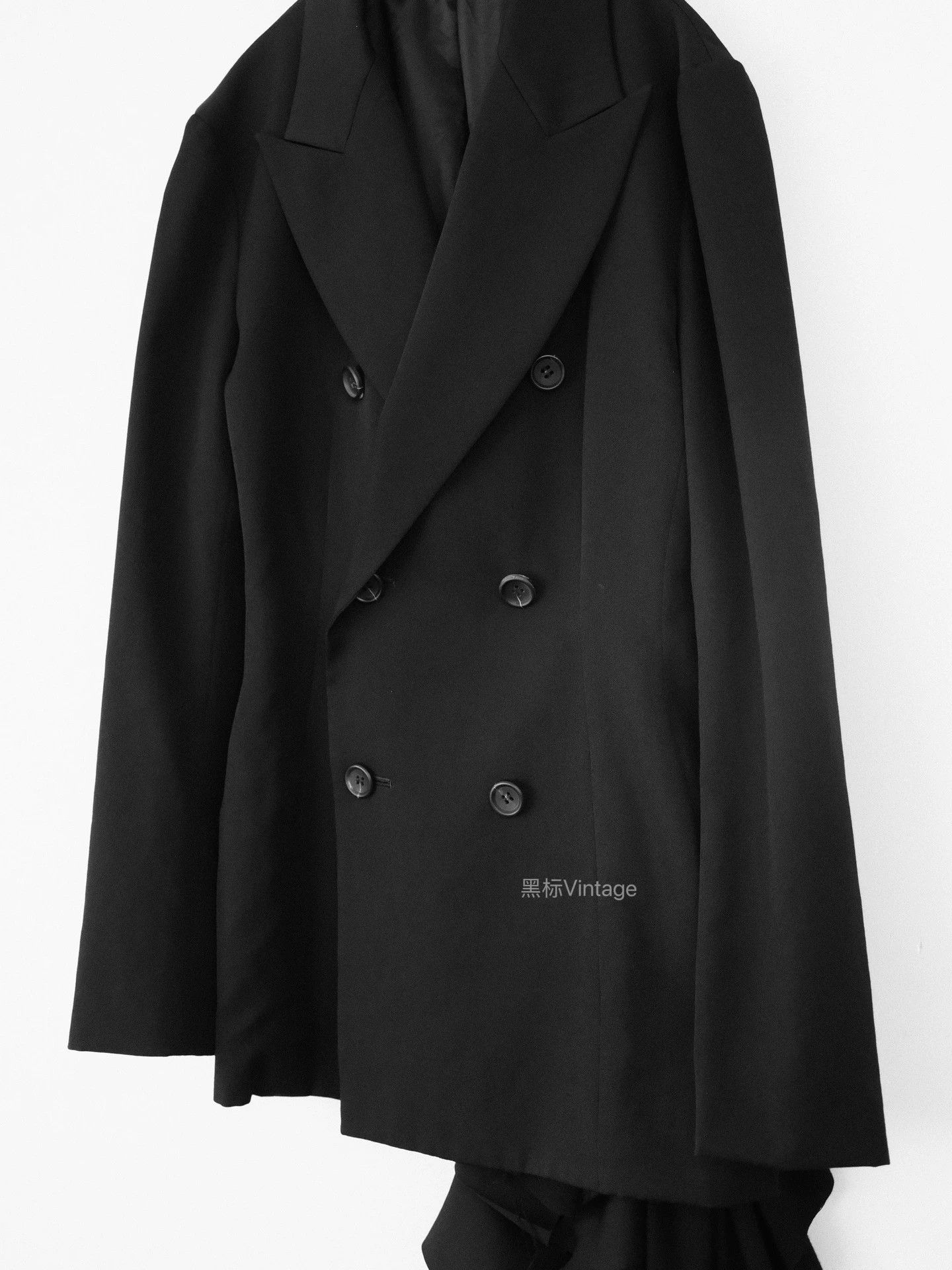 Yohji Yamamoto Yohji Yamamoto 20AW Vintage Drape-Back Suit 1 Size S / US 4 / IT 40 - 6 Thumbnail