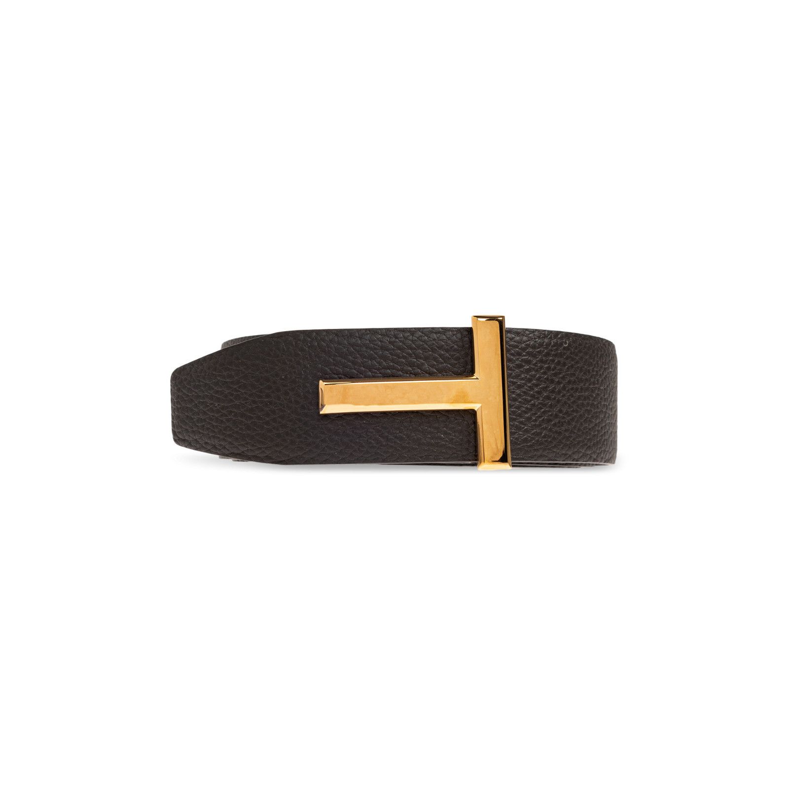 Tom Ford TOM FORD Black Double-Sided Belt New & Authentic (Men's size Size ONE SIZE - 1 Thumbnail