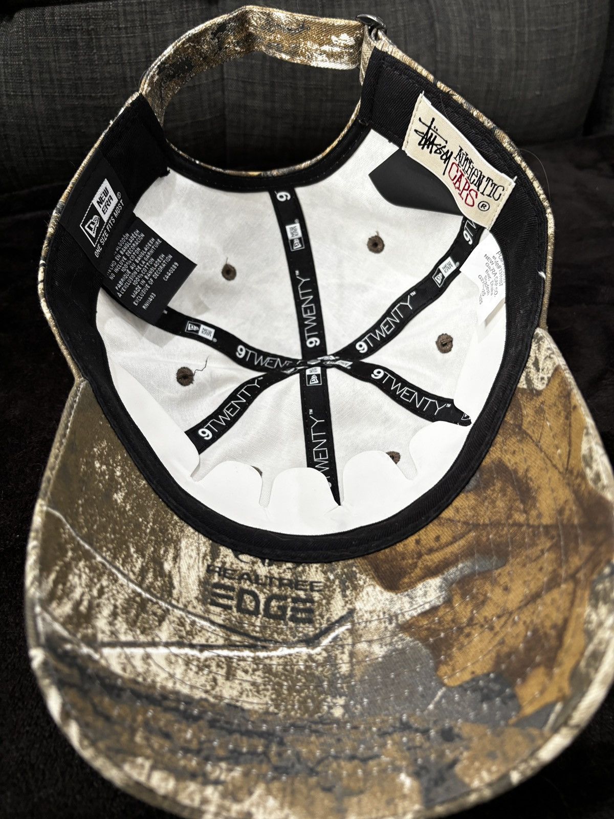 Stussy Stussy x New Era 9Twenty Basic Strapback 'Realtree' Size ONE SIZE - 3 Thumbnail