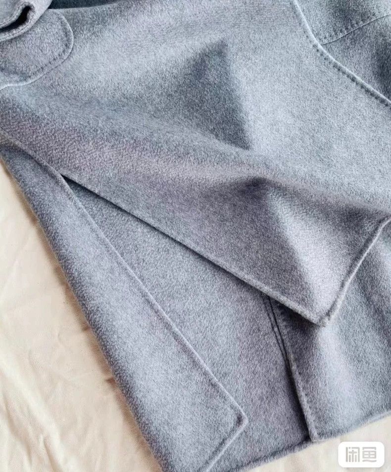 Max Mara Max Mara Grey cashmere coat Size XS / US 0-2 / IT 36-38 - 2 Thumbnail