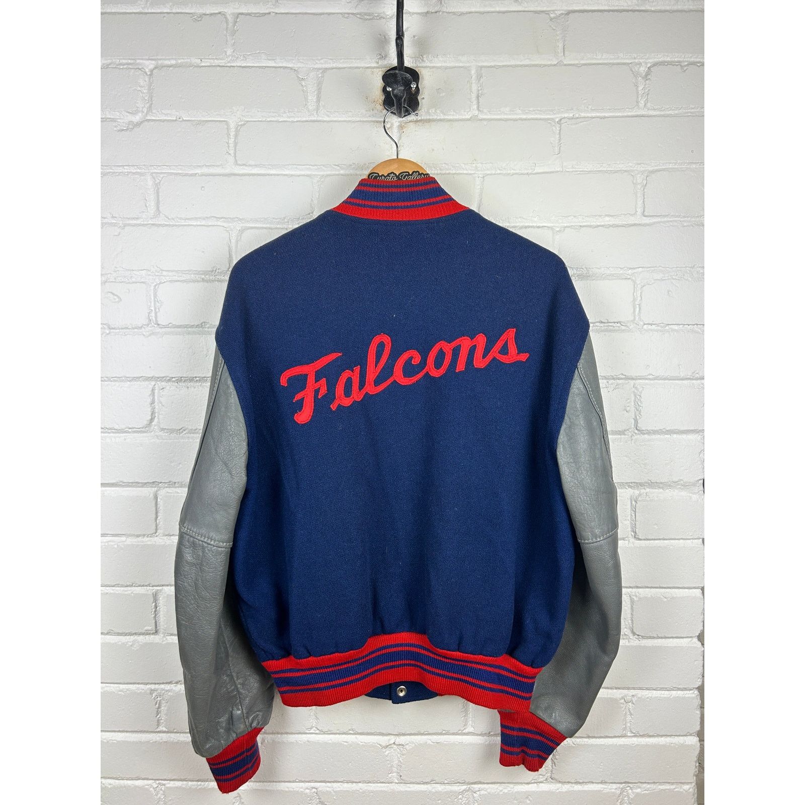 Vintage Vintage 70s/80s Holloway Falcons Stitched Varsity 44 L Size US L / EU 52-54 / 3 - 2 Thumbnail