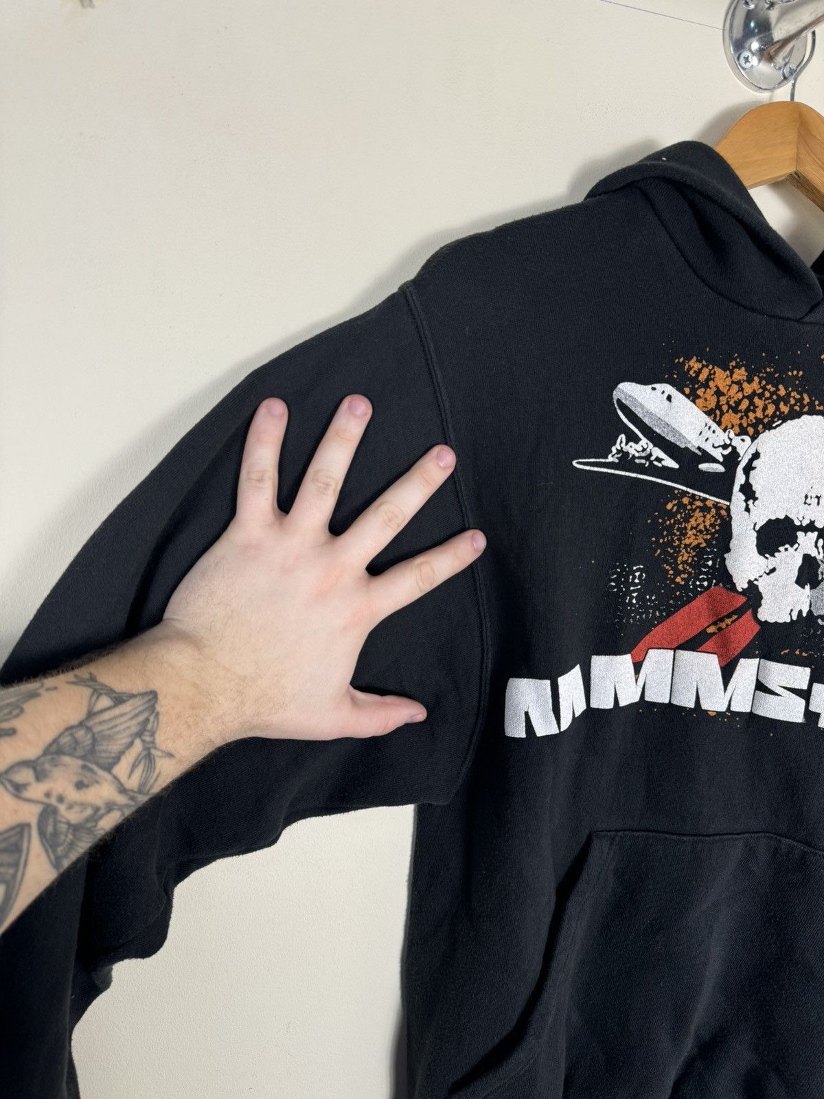 Metallica × Vintage Vintage 2004 Rammstein Reise Hoodie Skull Size US S / EU 44-46 / 1 - 7 Thumbnail