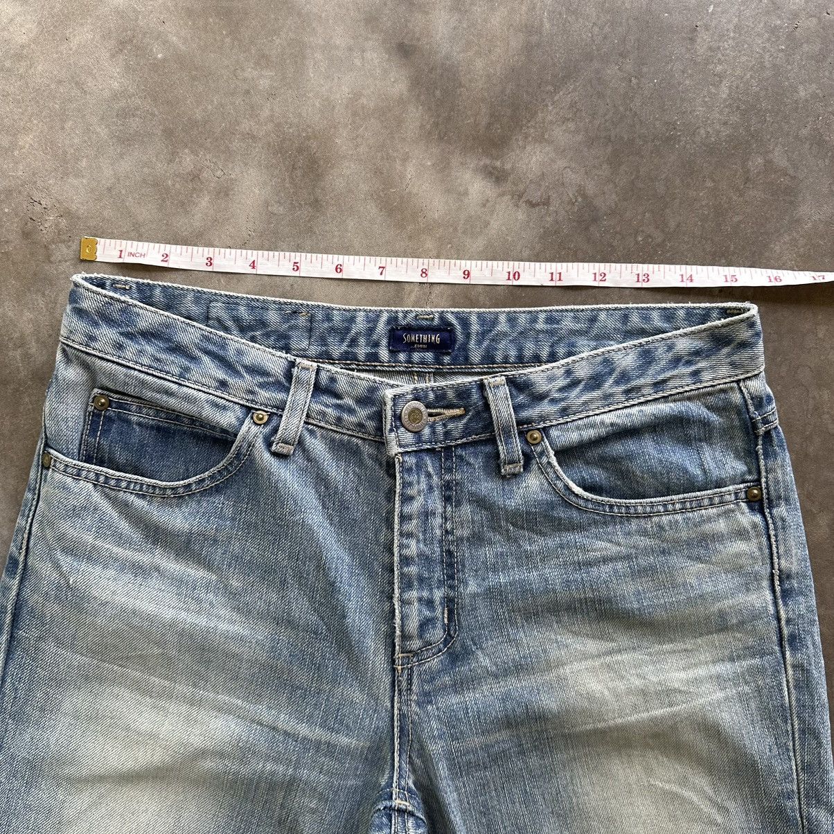 Edwin × Jean × Vintage Vintage Edwin Distress Faded Something Denim Jean Pant W31 Size US 31 - 9 Thumbnail