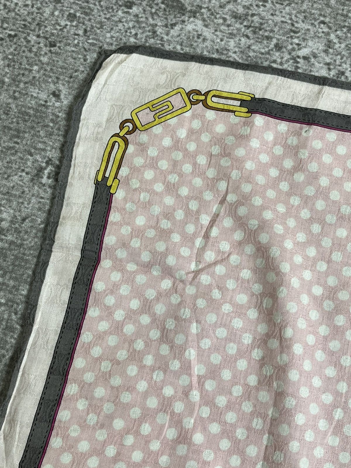 Celine Vintage Celine Handkerchief / Bandana / Neckerchief Size ONE SIZE - 4 Thumbnail