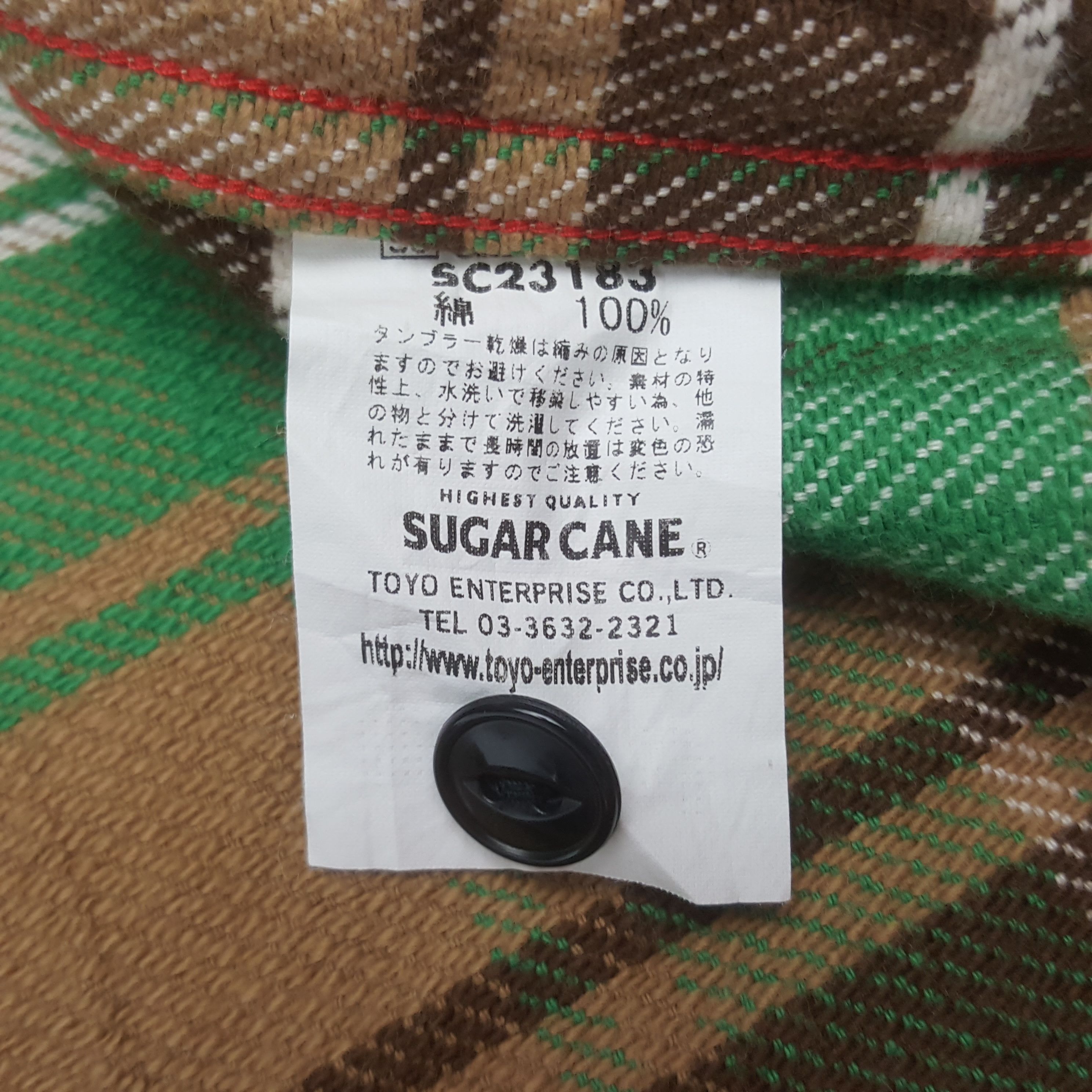 Sugar Cane Vintage Sugar Cane Japanese Flannel Shirt Button up C299N15 Size US L / EU 52-54 / 3 - 8 Thumbnail