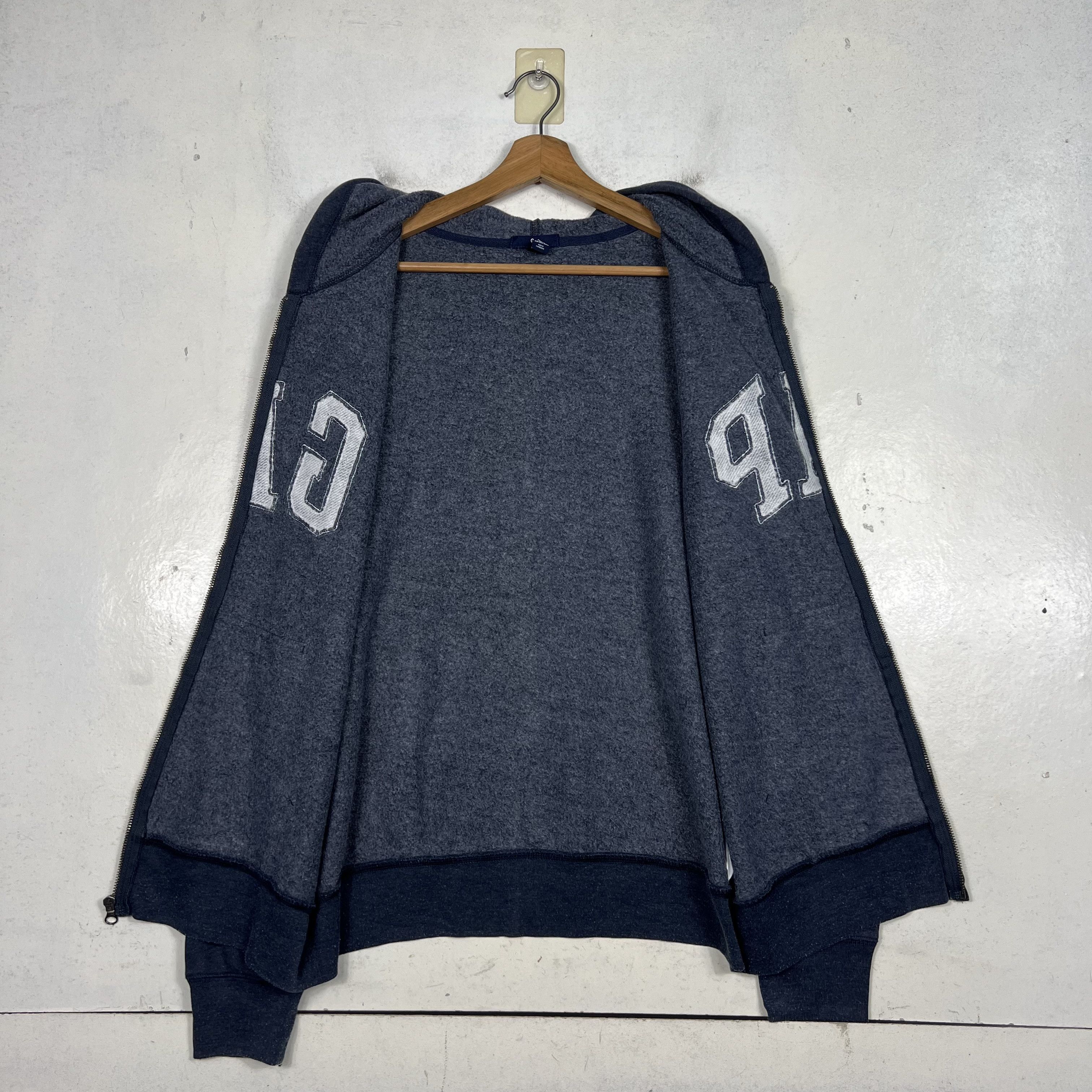 Gap GAP Spellout Big Logo Zipper Hoodie Sweatshirt #3835-C175 Size US L / EU 52-54 / 3 - 11 Thumbnail