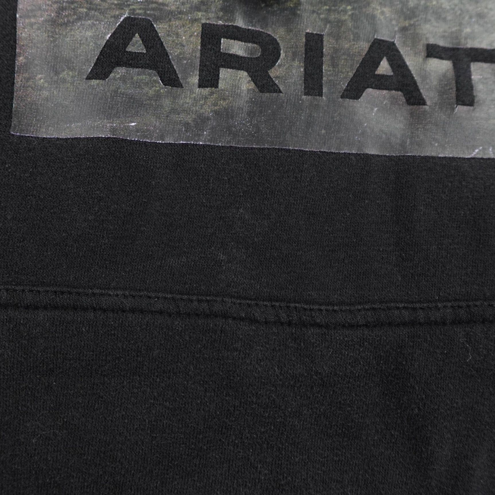 Ariat Ariat Hoodie Mens Medium Black Pullover Sweatshirt Work Western Rodeo Fleece Size US M / EU 48-50 / 2 - 5 Thumbnail