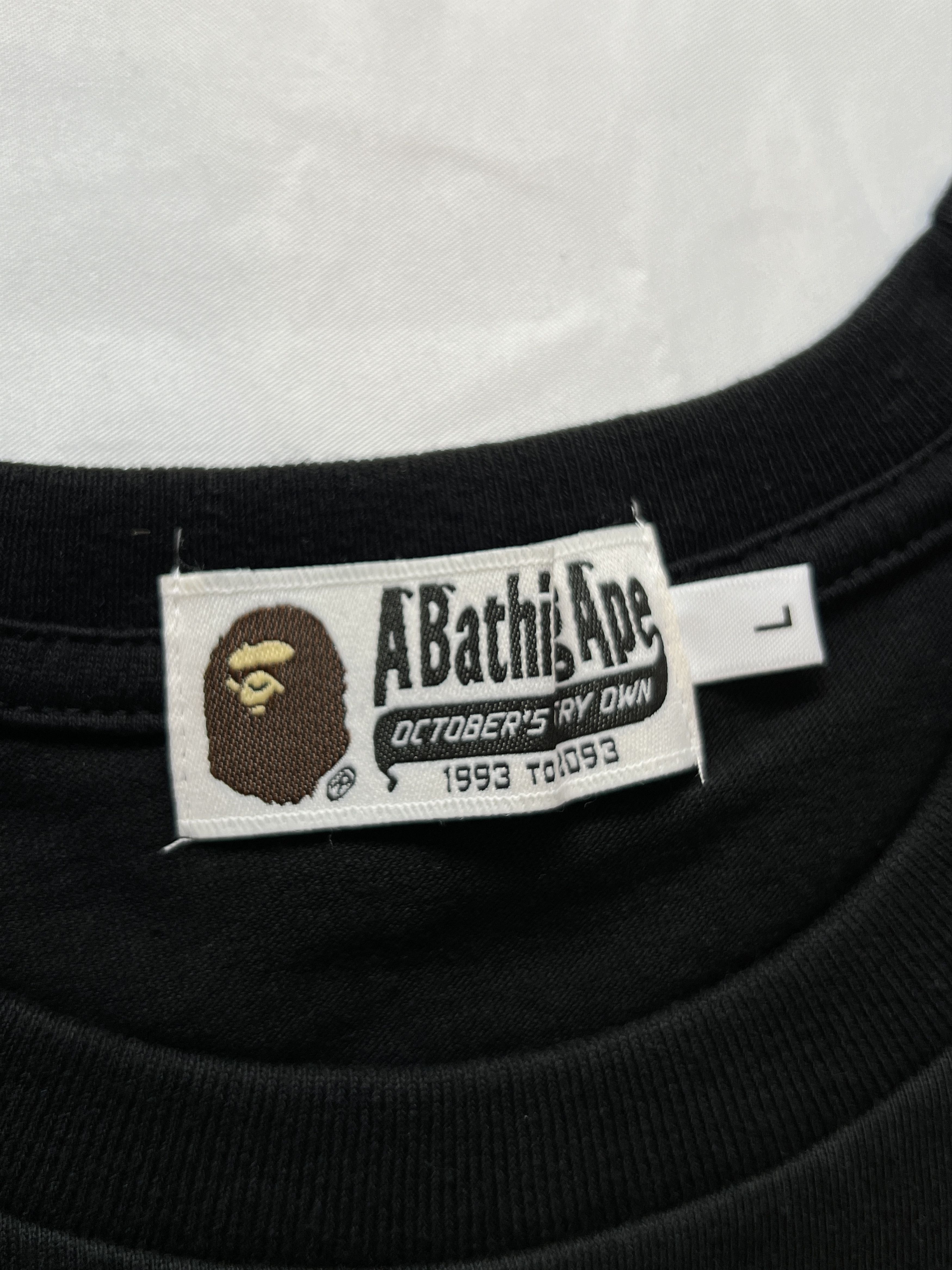 Bape × October's Very Own BAPE x OVO Woodland Camo Ape Head T-shirt Size US L / EU 52-54 / 3 - 6 Thumbnail