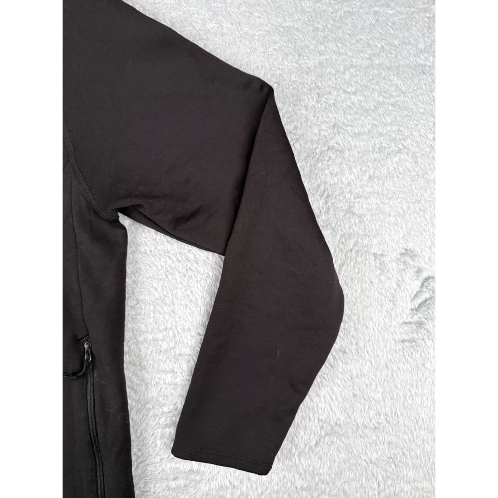 The North Face The North Face Jacket Mens Large Black Softshell Full Zip Mock Neck Pockets Size US L / EU 52-54 / 3 - 5 Thumbnail