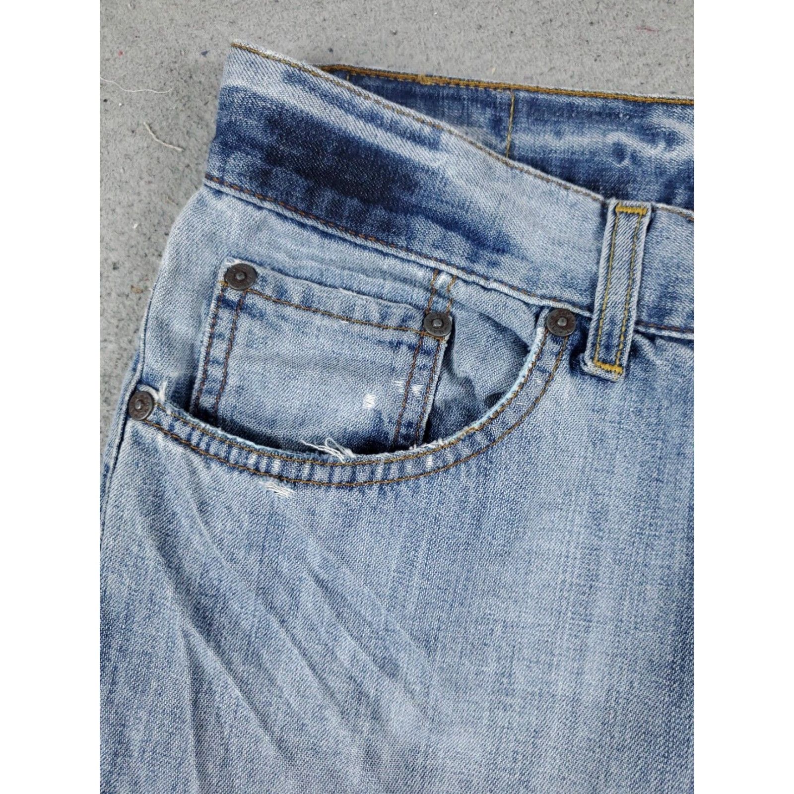 Vintage Mavi Jeans Mens Blue Straight Leg Denim Pants Size 32x31 Size US 32 / EU 48 - 6 Thumbnail