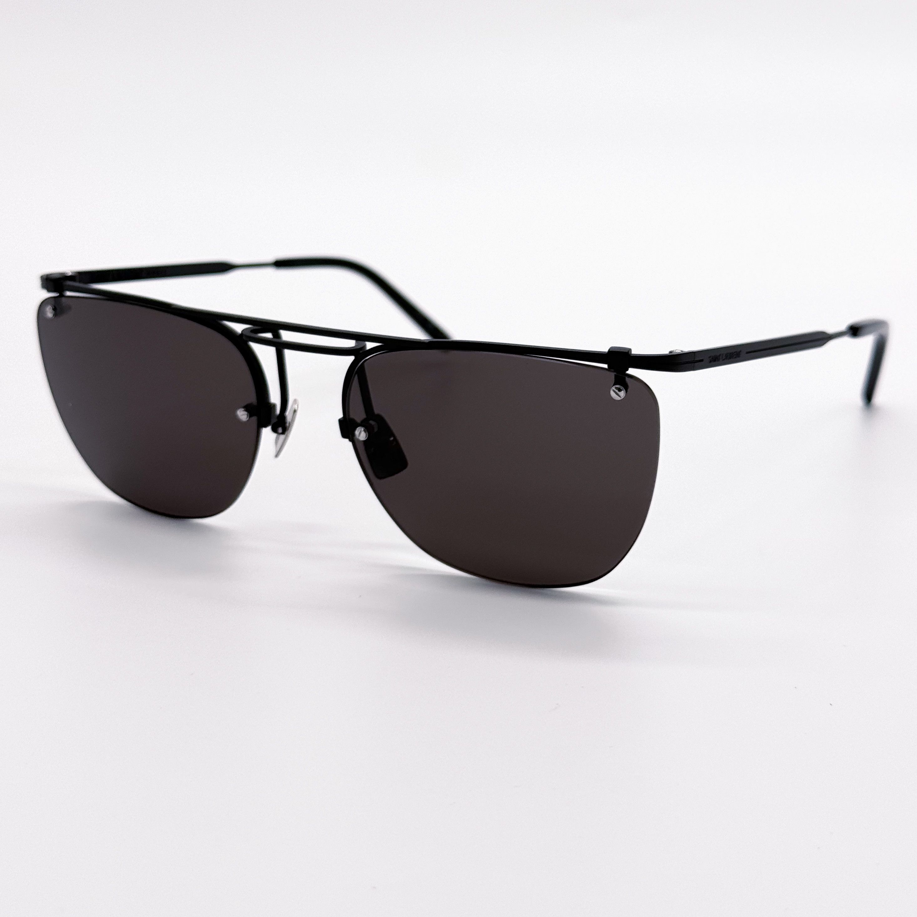 Yves Saint Laurent NEW SAINT LAURENT SL 600 001 UNISEX BLACK SUNGLASSES Size ONE SIZE - 3 Thumbnail