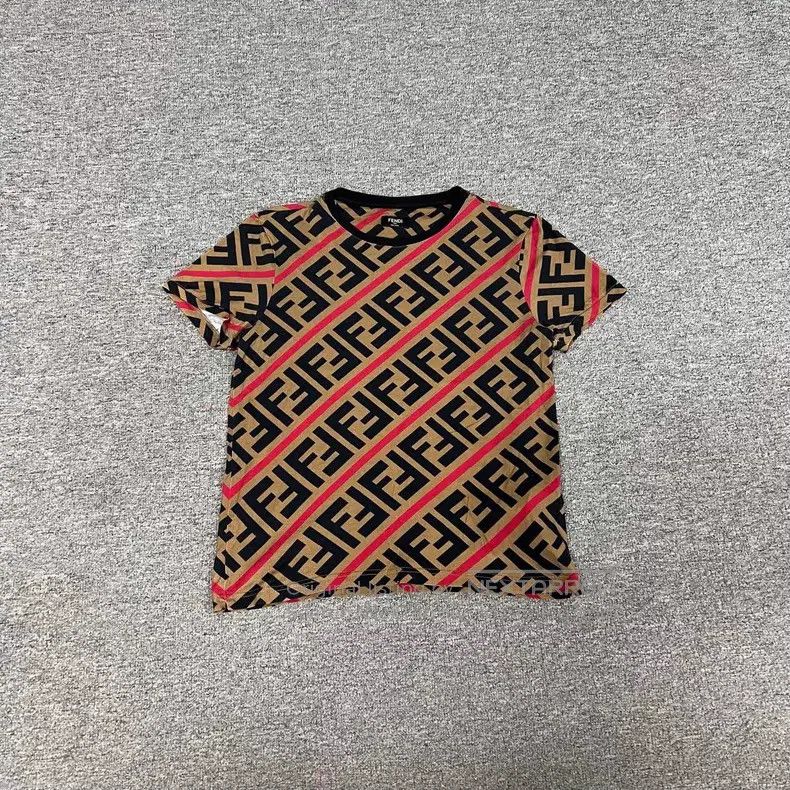 Fendi Fendi Double F Full Monogram Short Sleeve T-Shirt Size US XS / EU 42 / 0 - 1 Thumbnail