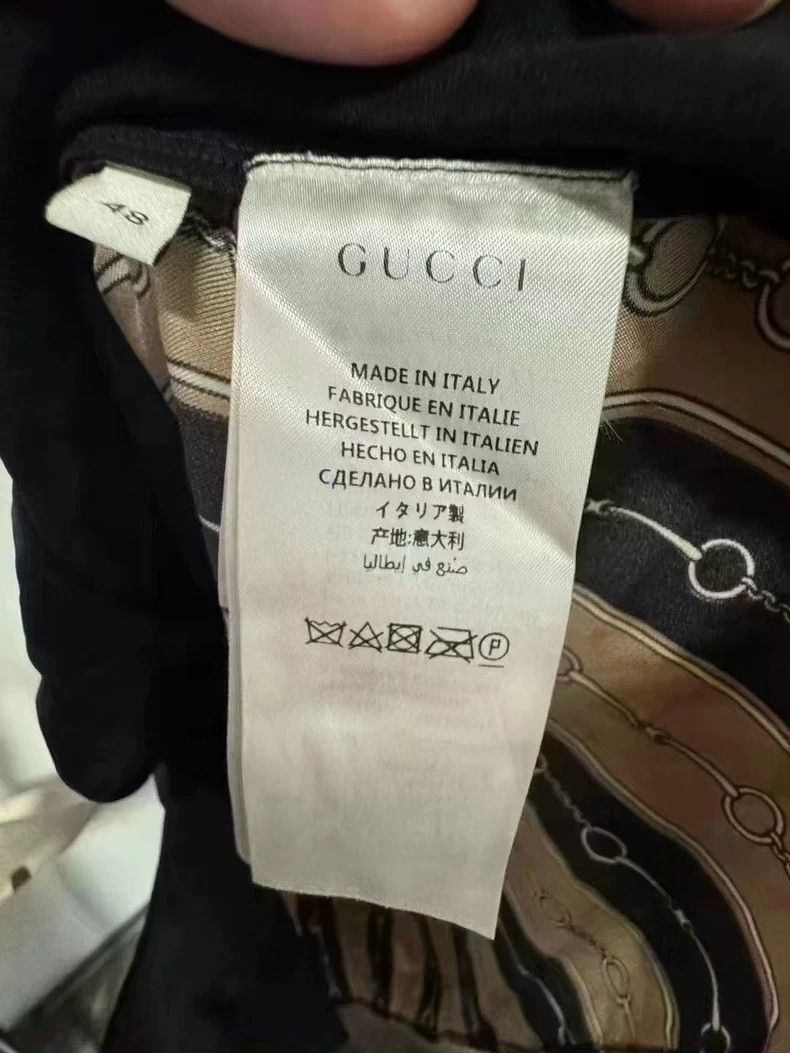 Gucci Gucci Stitching casual single-breasted short-sleeved sunscr Size US M / EU 48-50 / 2 - 5 Thumbnail