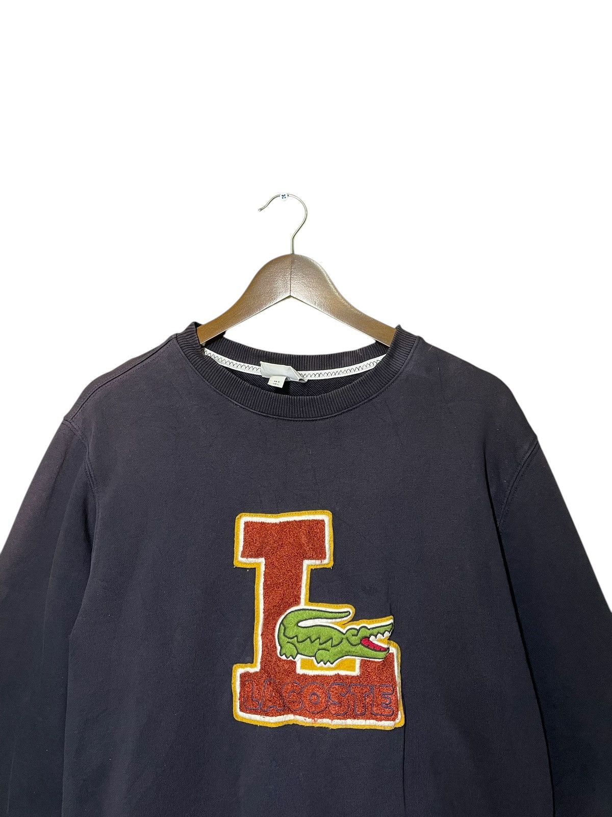 Other Lacoste embroidered big logo crewneck sweatshirt Size US M / EU 48-50 / 2 - 4 Thumbnail