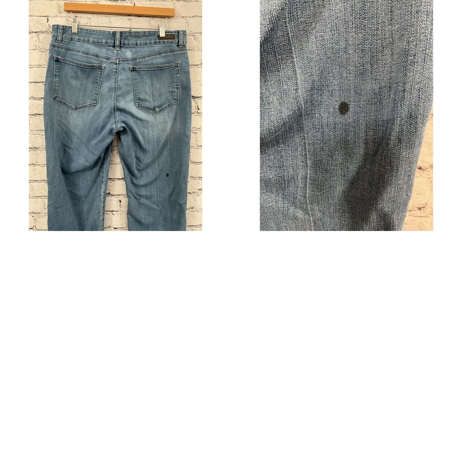 Lee Lee women’s Jeans Classic Fit Blue 34x29.5 Size 24" / US 00 / IT 34 - 8 Thumbnail