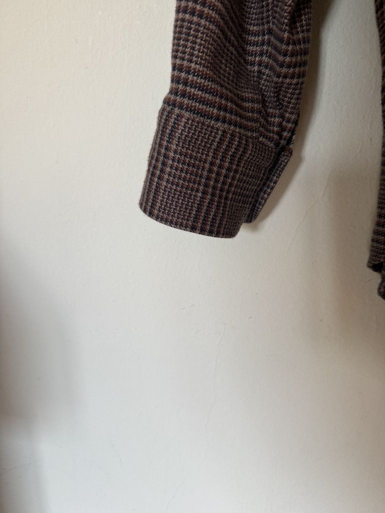 Brioni Brioni Brown Glen Plaid Cotton Shirt Size US XXL / EU 58 / 5 - 5 Thumbnail