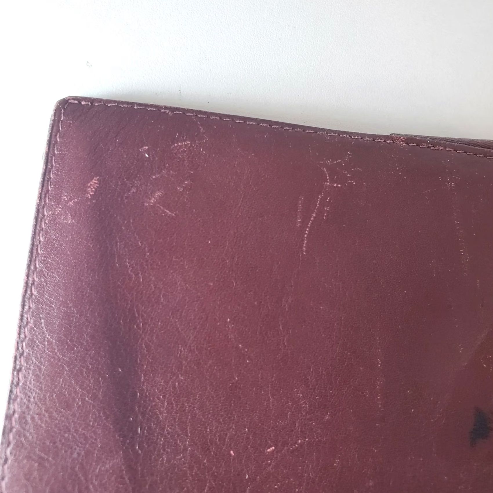 Vintage VINTAGE Mila Schon Wallet Bi-fold Red Leather 8x4 in Women 90s Retro Designer Size ONE SIZE - 7 Thumbnail