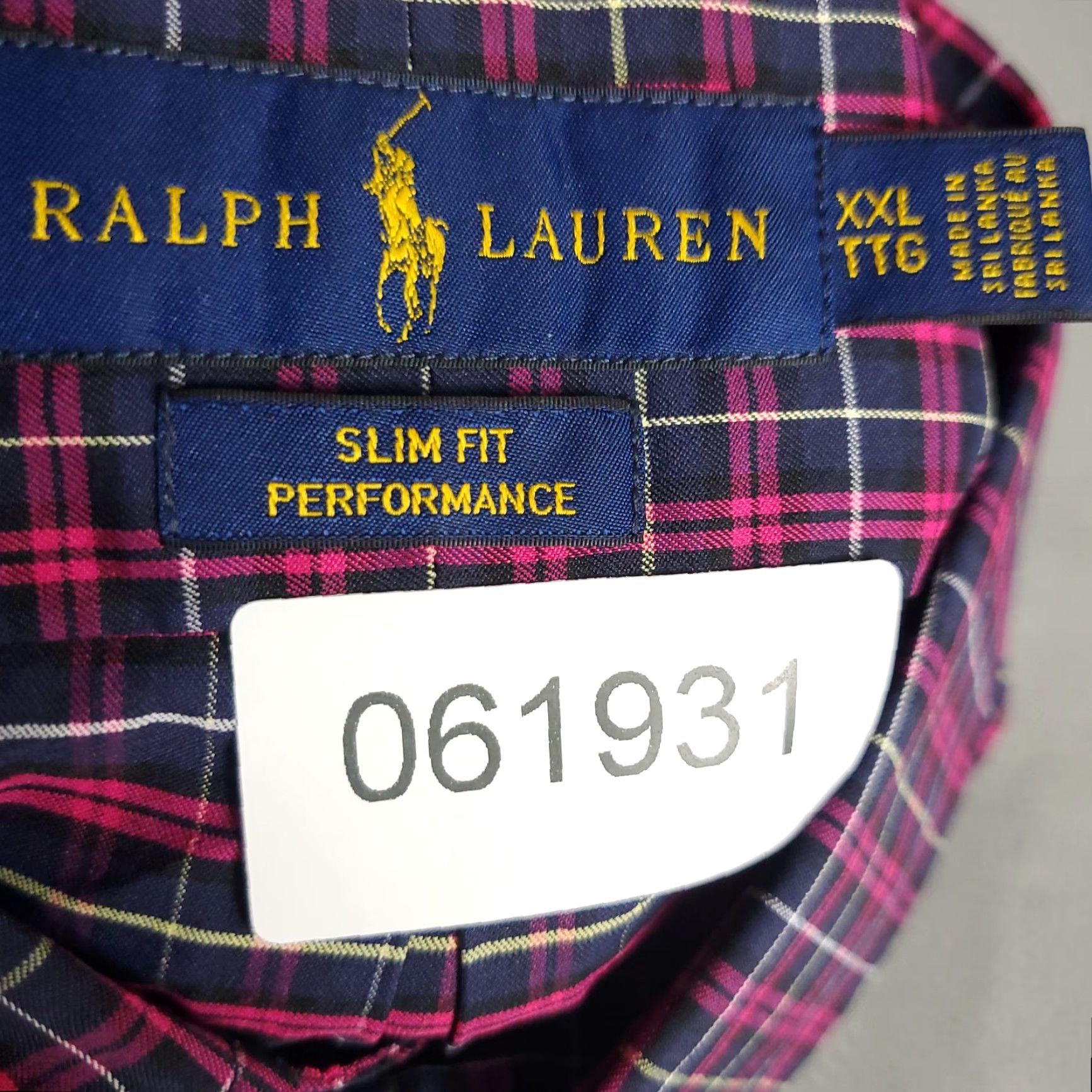 Ralph Lauren Ralph Lauren Shirt Mens 2XL Red Plaid Button-Up Pony Logo Slim Fit Casual Formal Workwear Size US XXL / EU 58 / 5 - 7 Thumbnail