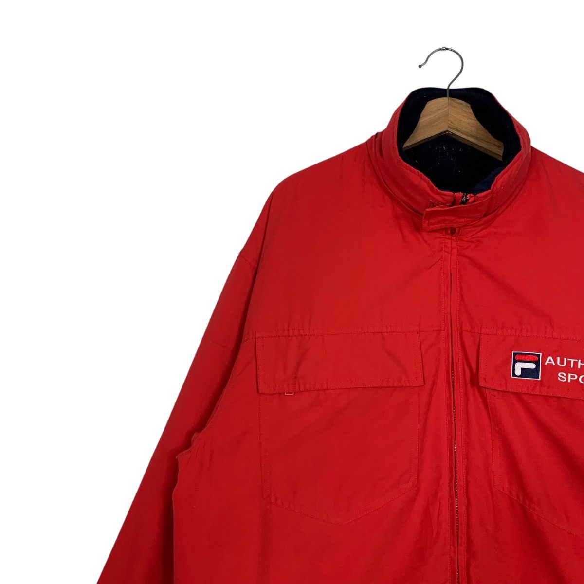 Fila Vintage 90's FILA Sports Red Jacket #2511-C113 Size US XL / EU 56 / 4 - 6 Thumbnail