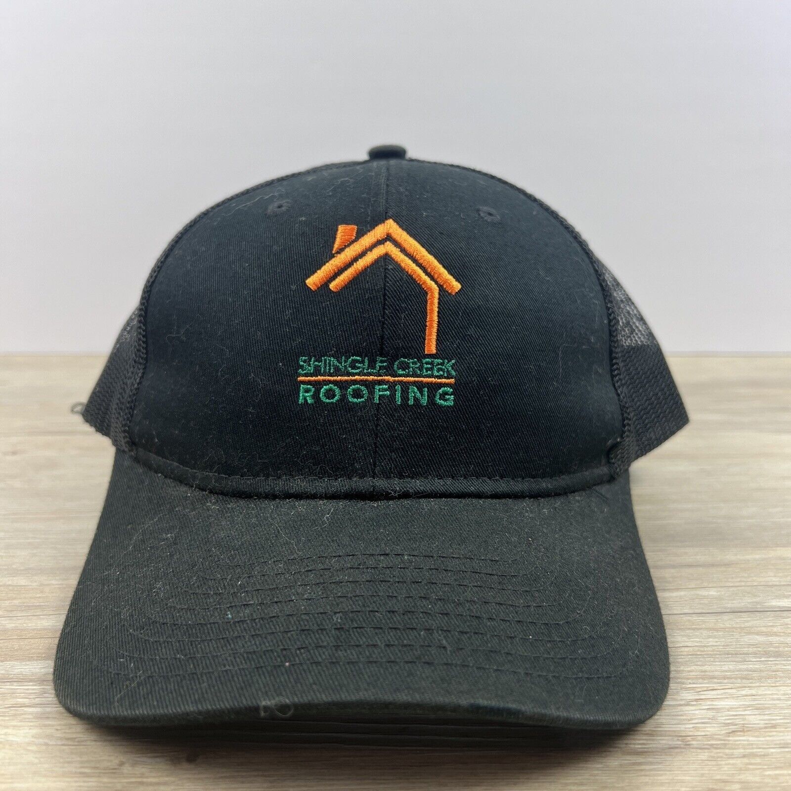 Other Shingle Creek Roofing Hat Snapback Hat Black Adjustable Hat Size ONE SIZE - 2 Thumbnail