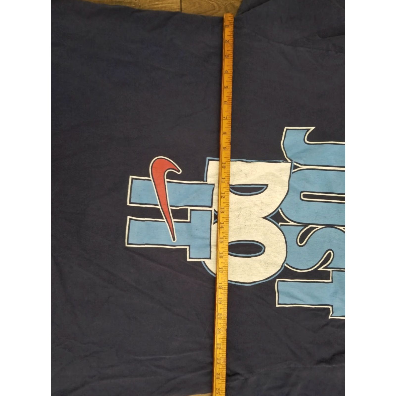 Jordan Brand VINTAGE Nike T-Shirt Men 2XL Double-Sided 90s White Tag USA Made Cotton Mens Size US XXL / EU 58 / 5 - 6 Thumbnail