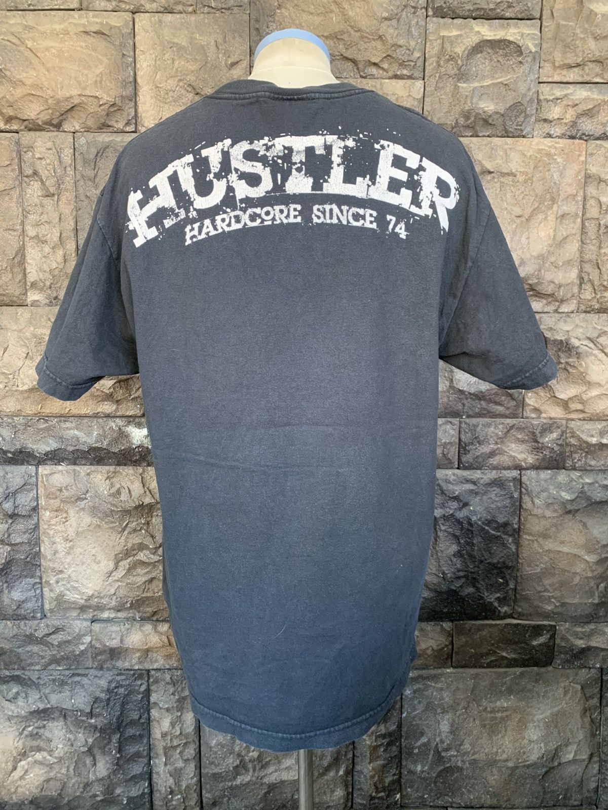 Vintage Vintage Hustler Hardcore Since 74 T shirt Size US L / EU 52-54 / 3 - 5 Thumbnail