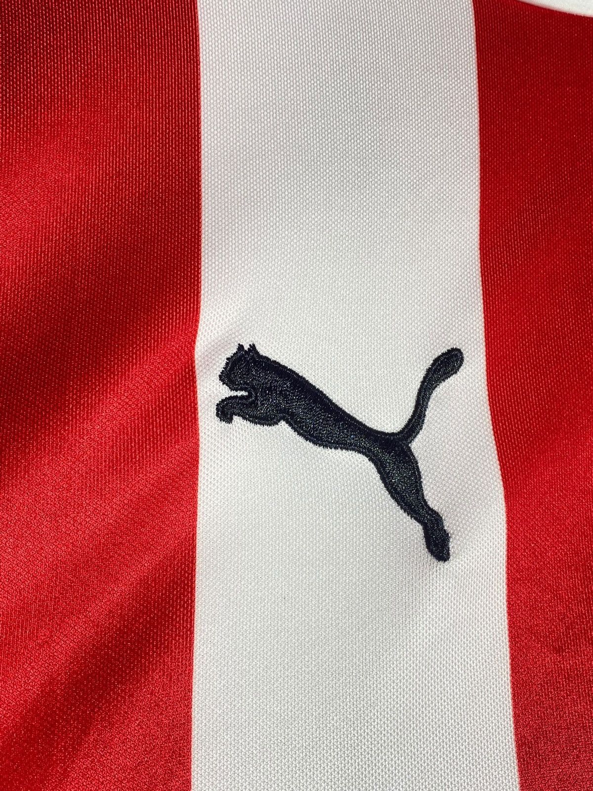 Puma Olympiacos 2010s Puma Home Jersey Red & White Greek Shirt Size US XL / EU 56 / 4 - 4 Thumbnail