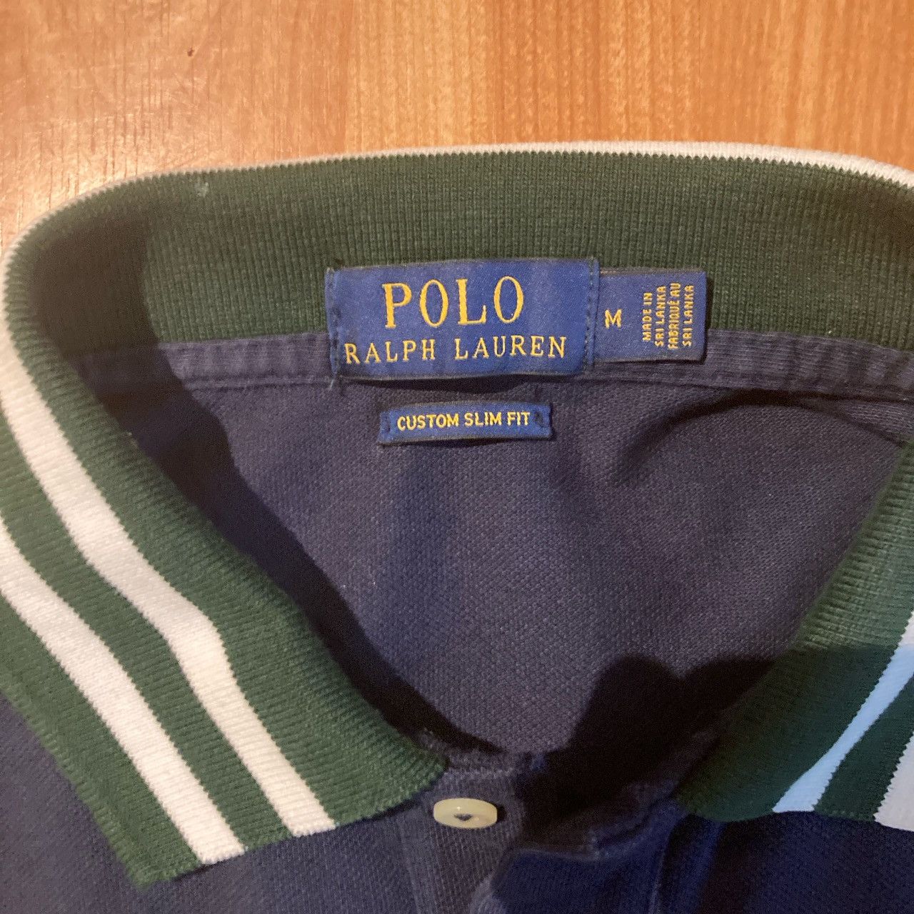 Polo Ralph Lauren Polo Ralph Lauren Mens Striped Big Pony Polo Size US S / EU 44-46 / 1 - 4 Thumbnail