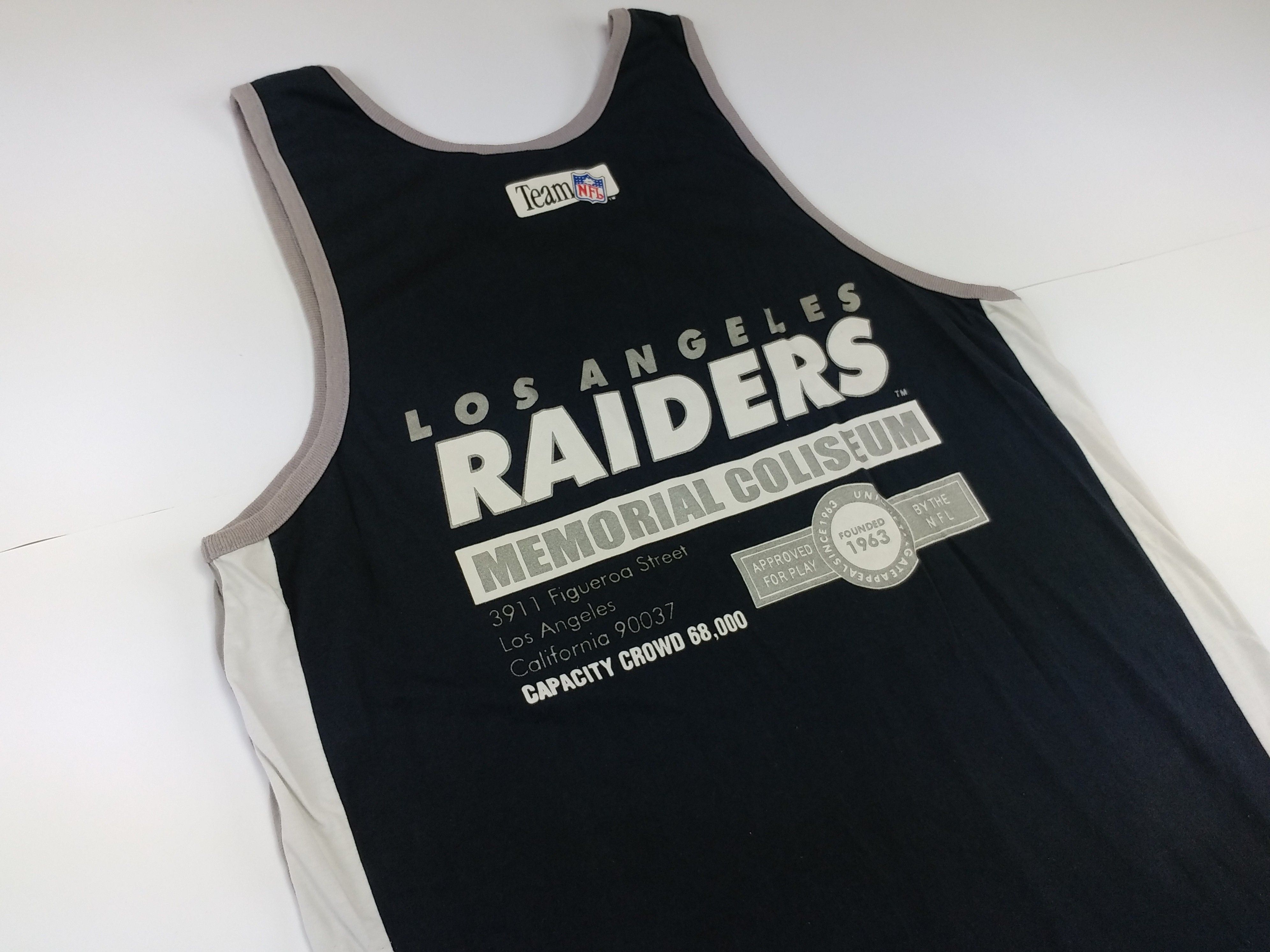 NFL Los Angeles Raiders jersey, NFL t-shirt, Campri Teamline L Size US L / EU 52-54 / 3 - 3 Thumbnail